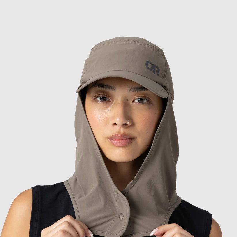 Outdoor Research - Astroman Sun Cape Cap - Gravel
