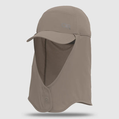 Outdoor Research - Astroman Sun Cape Cap - Gravel