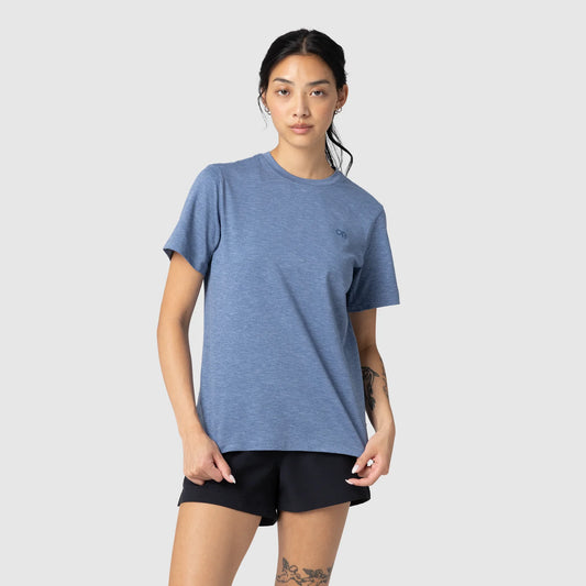 Outdoor Research - Women's ActiveIce Spectrum Sun T-Shirt - Ascent Blue Heather