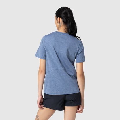 Outdoor Research - Women's ActiveIce Spectrum Sun T-Shirt - Ascent Blue Heather
