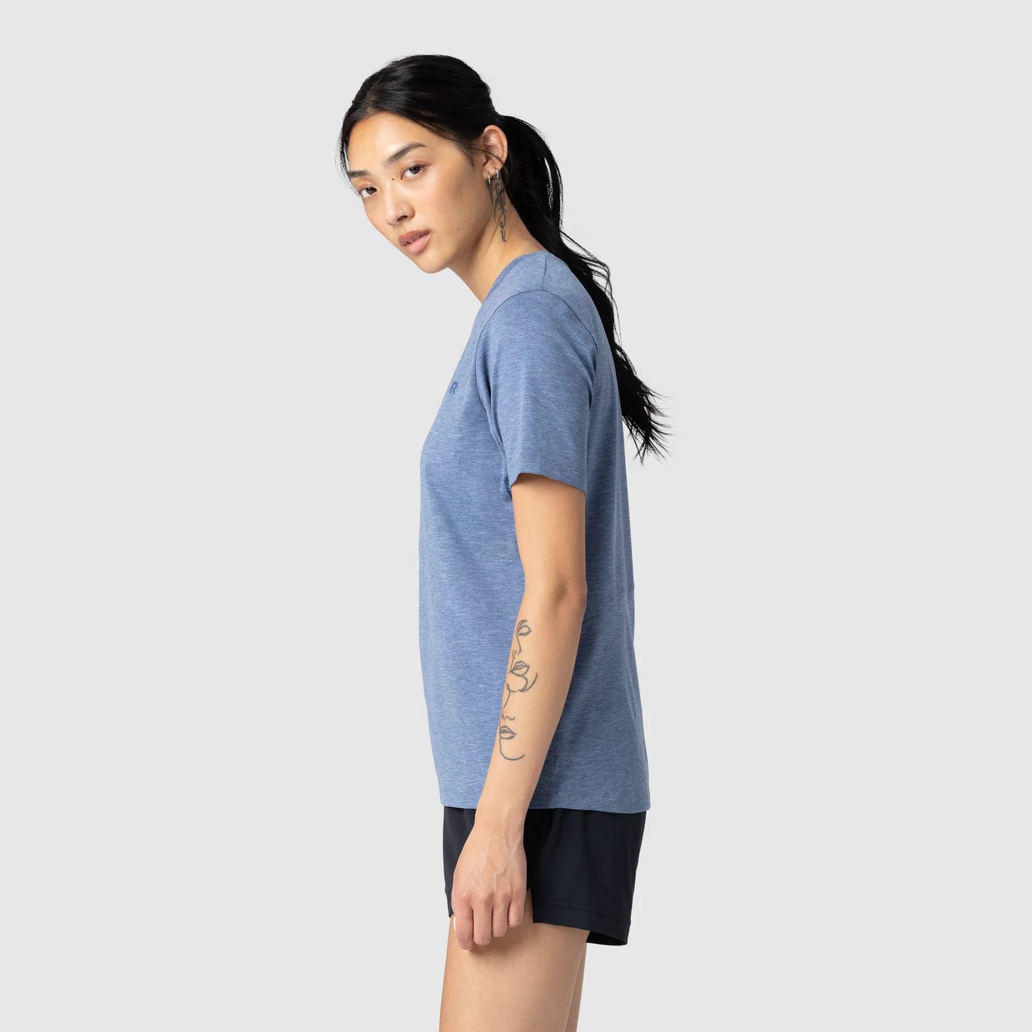 Outdoor Research - Women's ActiveIce Spectrum Sun T-Shirt - Ascent Blue Heather