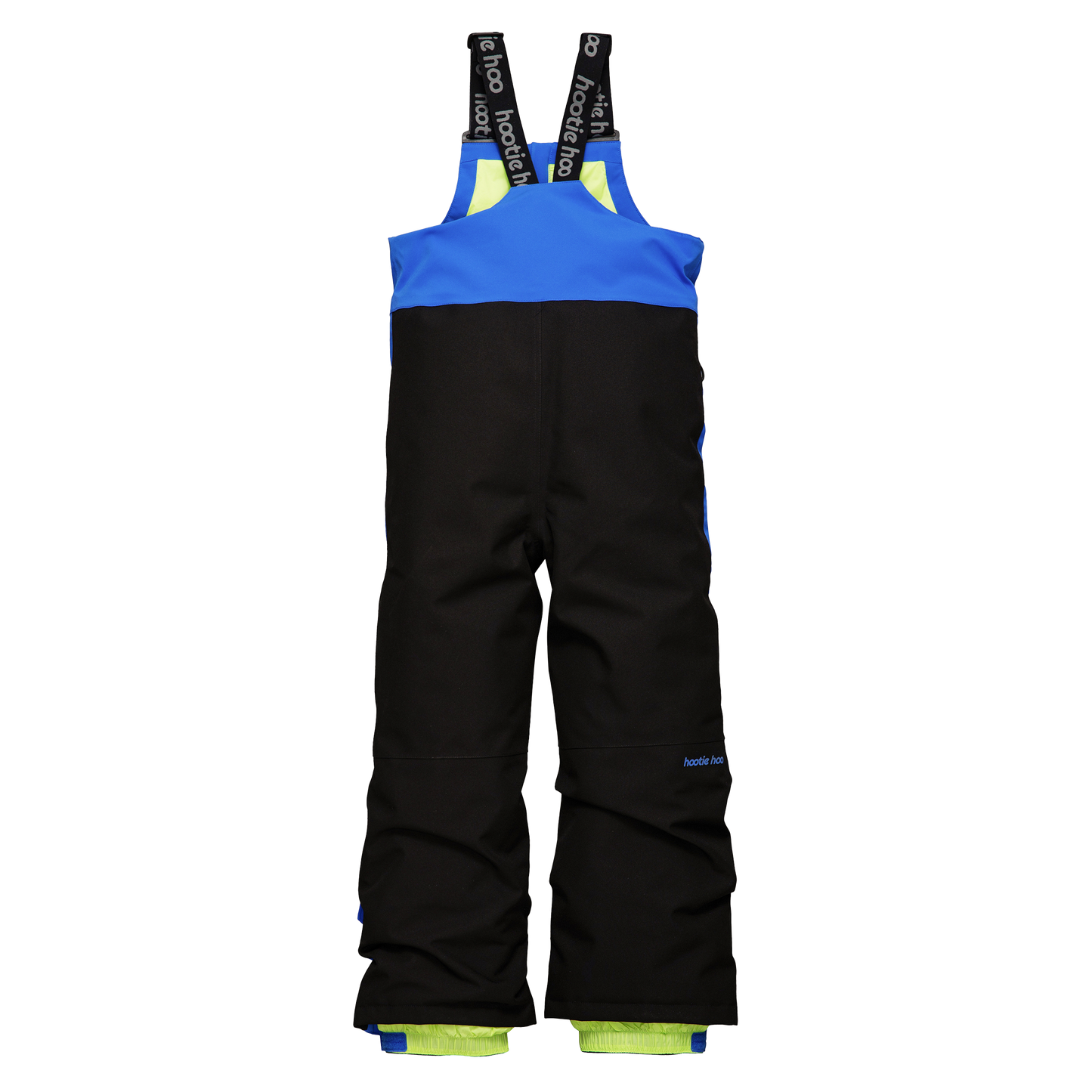 Kids Pinnakle Insulated Bib Snow Pants - Vivid Blue/Raven Black