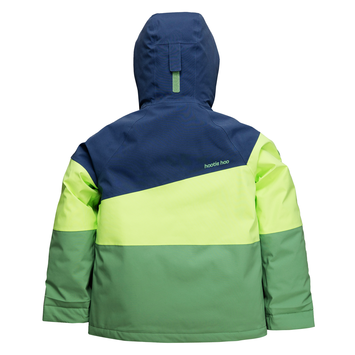 Kids Spruce Insulated Jacket - Sea Blue/Lime/Basil