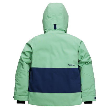 Kids Pinnakle Insulated Jacket - Basil/Sea Blue
