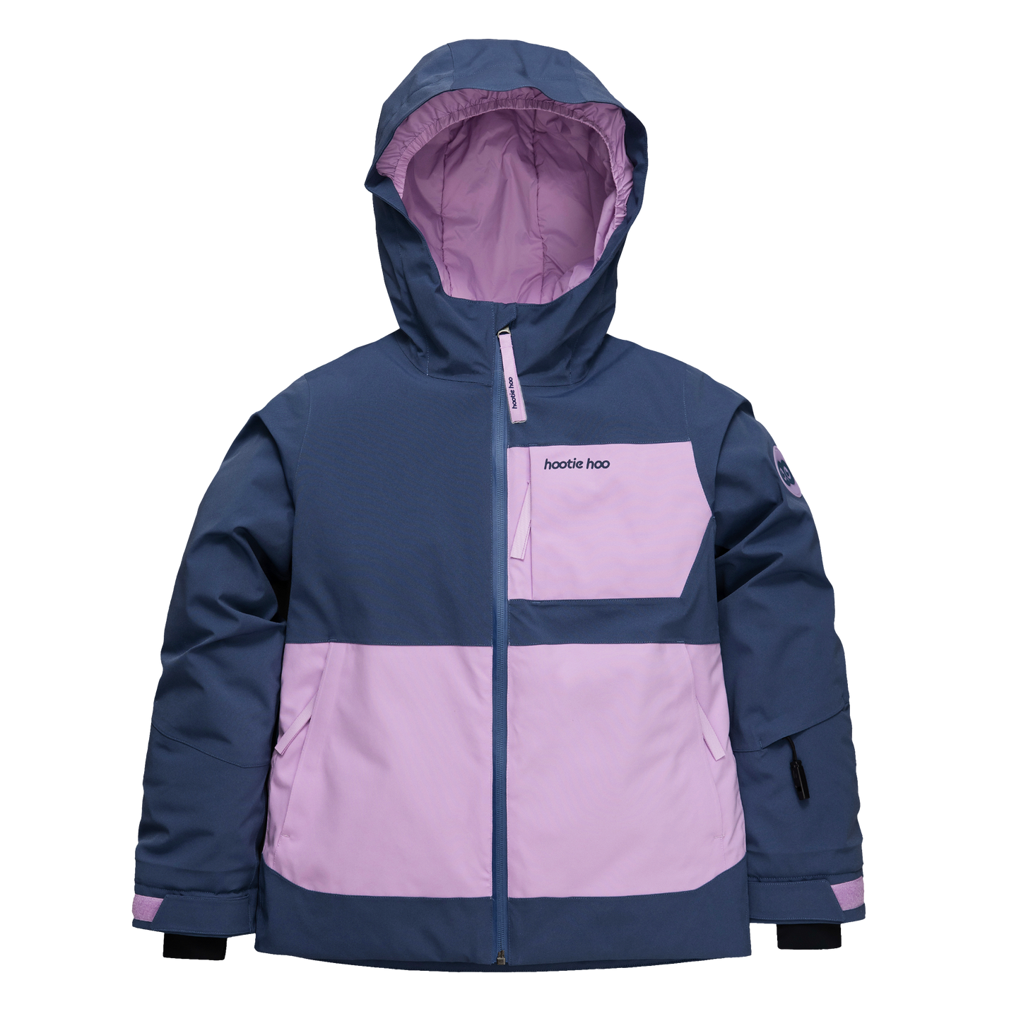 Kids Pinnakle Insulated Jacket - Sea Blue/Lavender