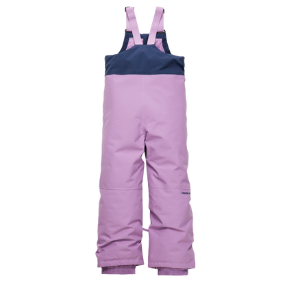 Kids Pinnakle Insulated Bib Snow Pants - Sea Blue/Lavender