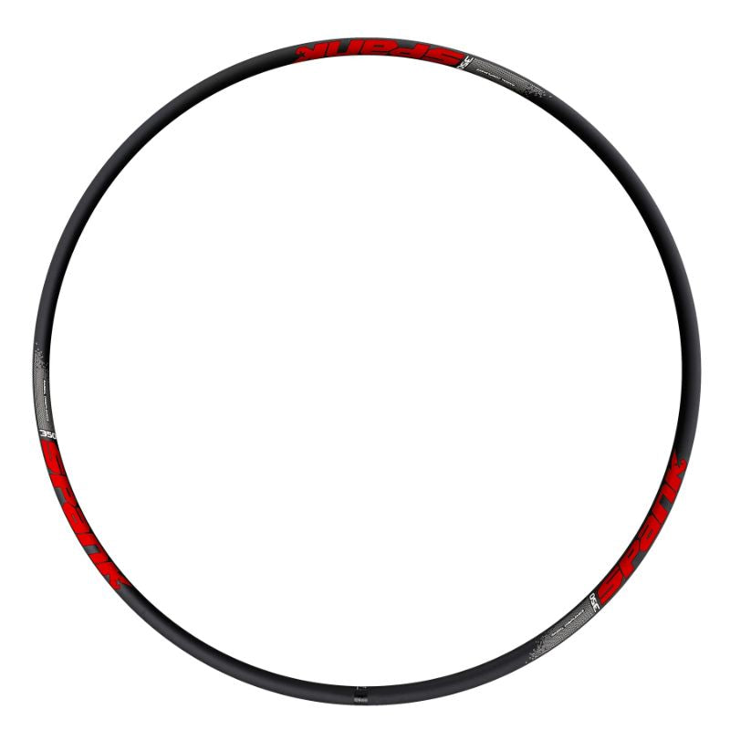 Spank - Spank 350 Rim - 29 Disc Black/Red 32H