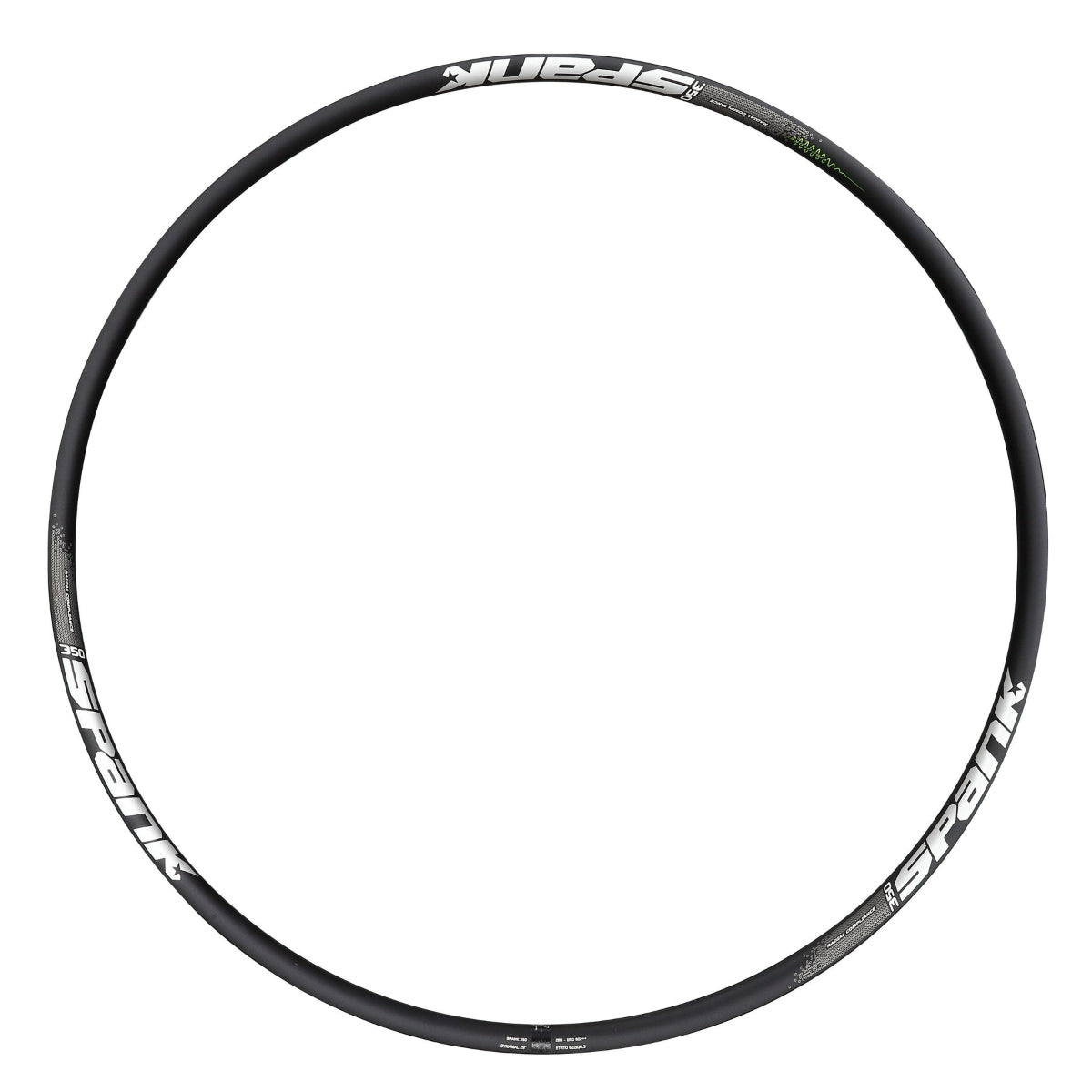 Spank - 350 Vibrocore Rim - Black