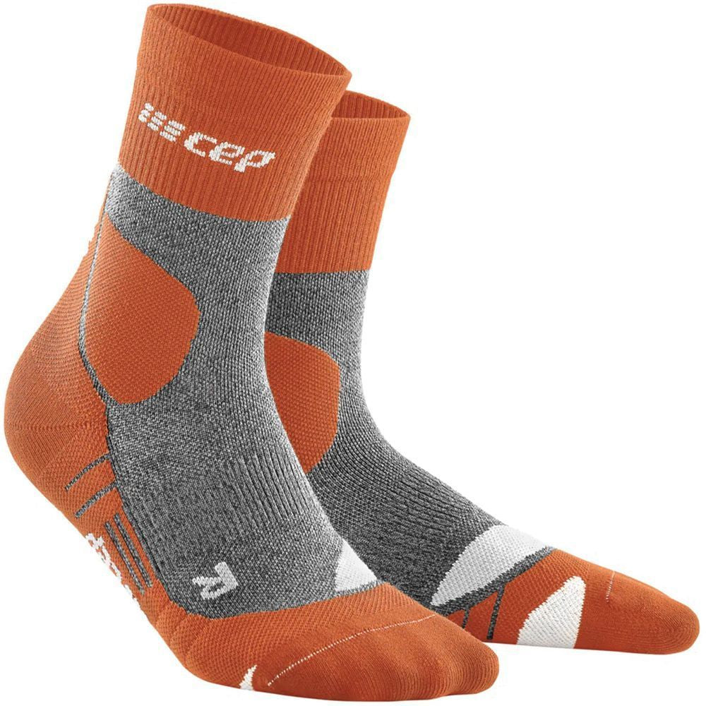 CEP - Hiking Merino Mid Cut Socks Women's - Sand/Grey