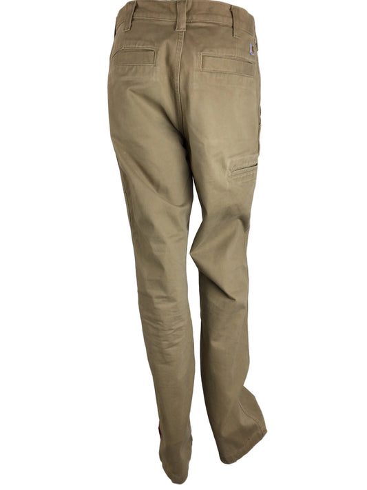 CARHARTT CAS PANTS MEN 33/34 CAMEL