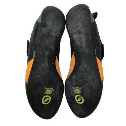 Scarpa Force V Climbing Shoes M8.5/W9.5 Blu/Orng