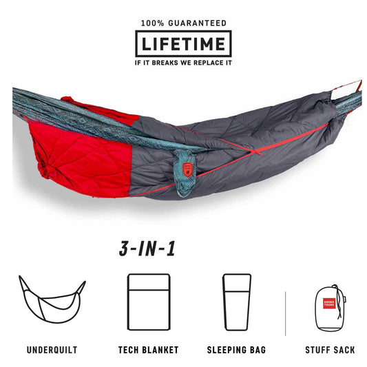 Grand Trunk - 360 Thermaquilt - Red/Crimson