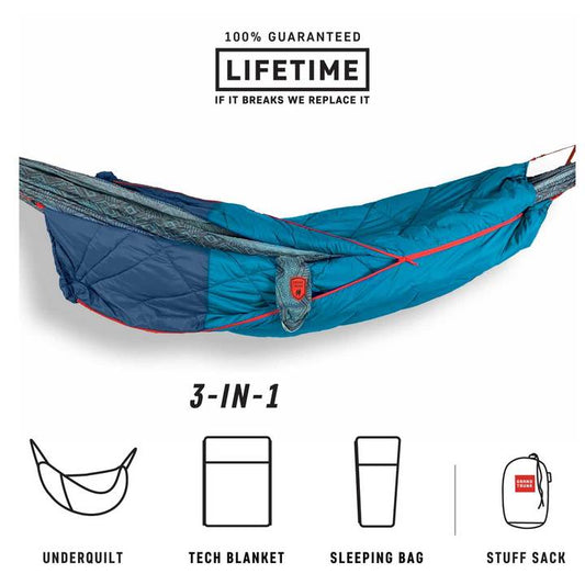 Grand Trunk - 360 Thermaquilt - Blue/Navy Blue