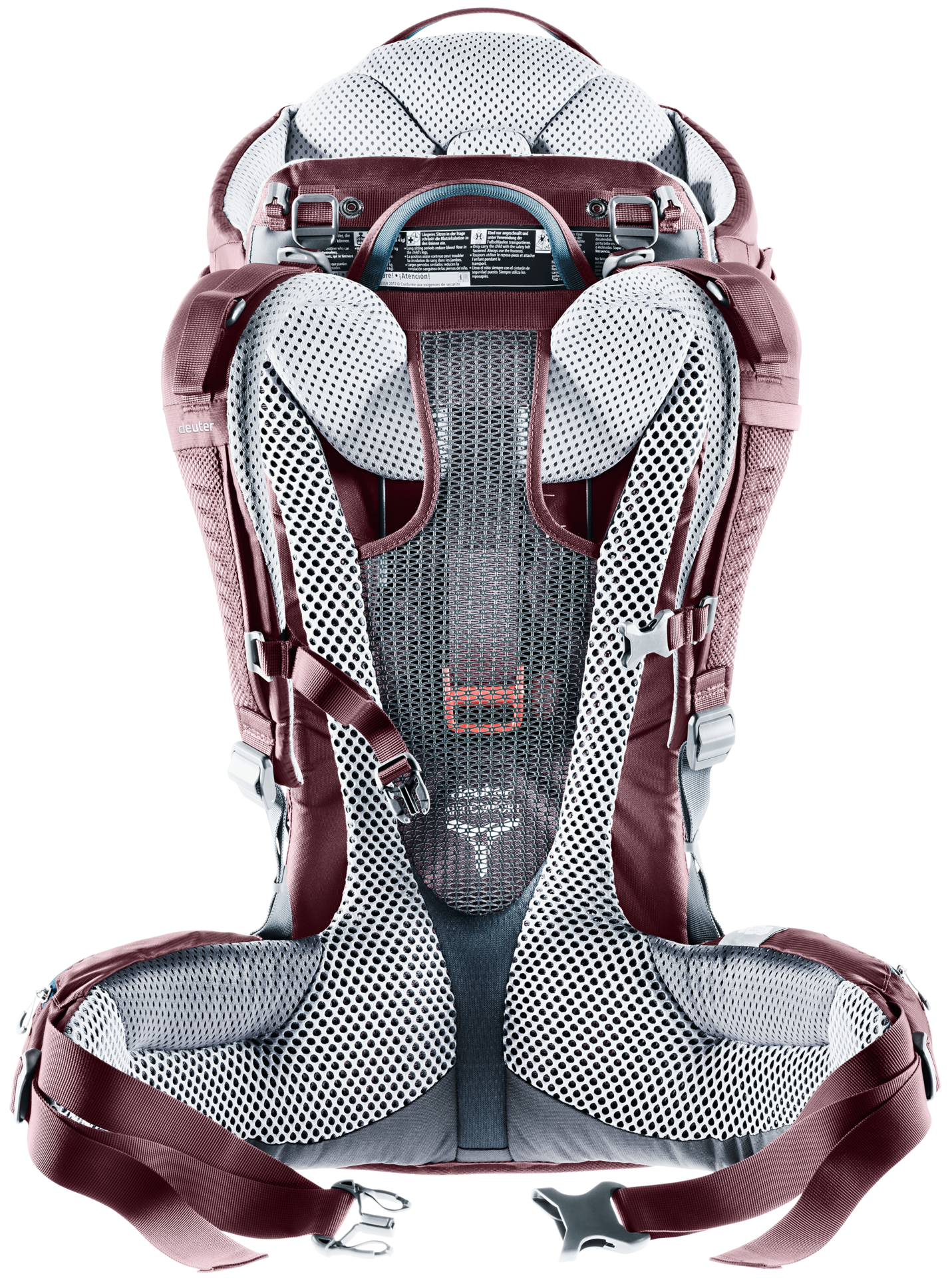 Deuter - Kid Comfort Kid Carrier - Maroon