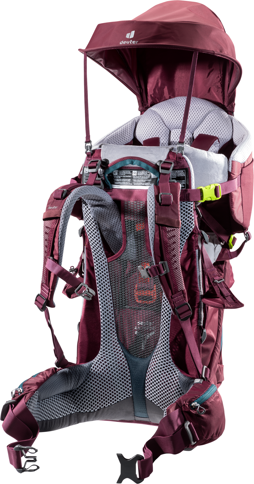 Deuter - Kid Comfort Kid Carrier - Maroon