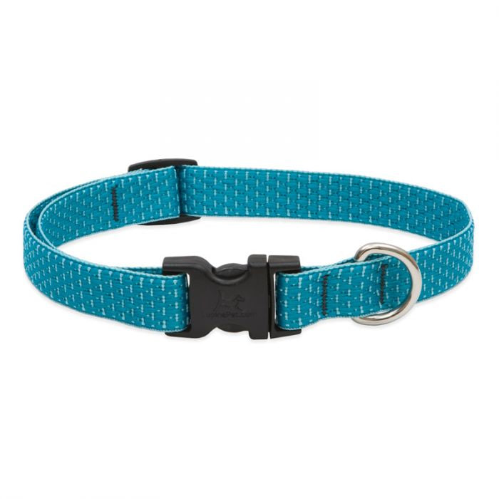 Lupine - 3/4" Adjustable Eco Dog Collar - Charcoal
