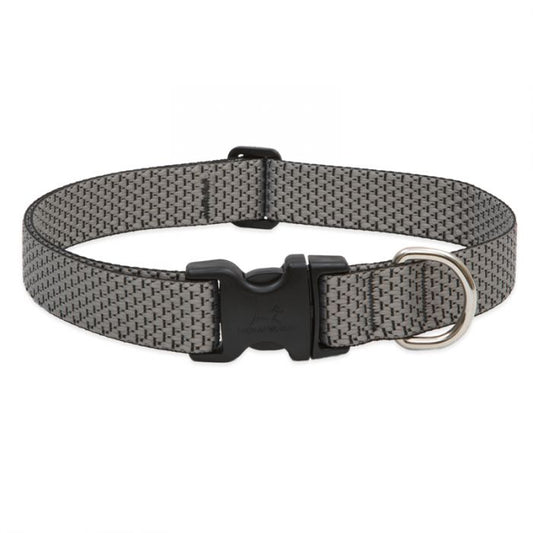 Lupine - 1" Adjustable Eco Dog Collar - Granite