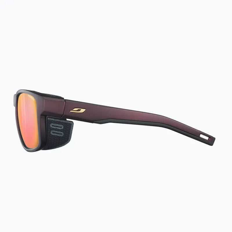 Julbo - Shield M - Burgundy/Gold; Spectron 3 Polarized