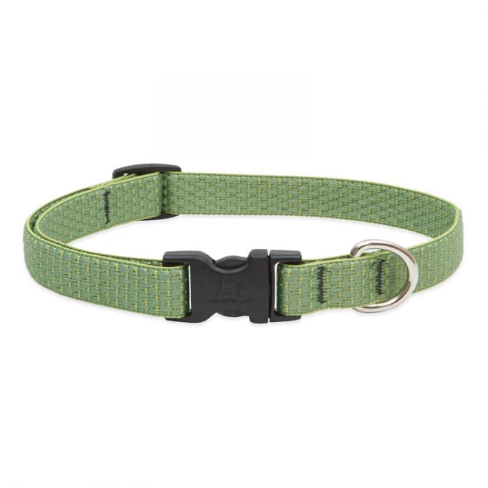 Lupine - 3/4" Adjustable Eco Dog Collar - Charcoal