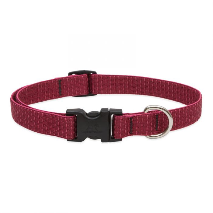 Lupine - 3/4" Adjustable Eco Dog Collar - Charcoal