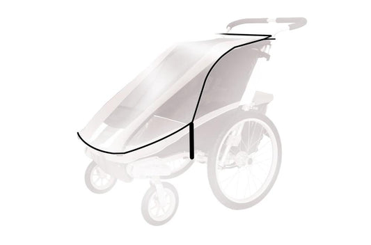 Thule - Cheetah XT 1 Rain Cover - Clear - Clear