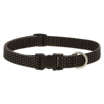 Lupine - 3/4" Adjustable Eco Dog Collar - Charcoal