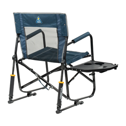 GCI Outdoors - Freestyle Rocker w Side Table - Heathered Indigo