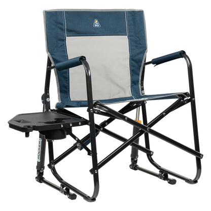 GCI Outdoors - Freestyle Rocker w Side Table - Heathered Indigo