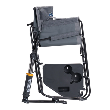 GCI Outdoors - Freestyle Rocker w Side Table - Heathered Pewter