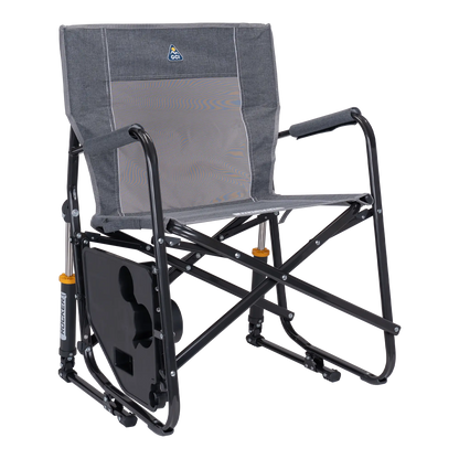 GCI Outdoors - Freestyle Rocker w Side Table - Heathered Pewter
