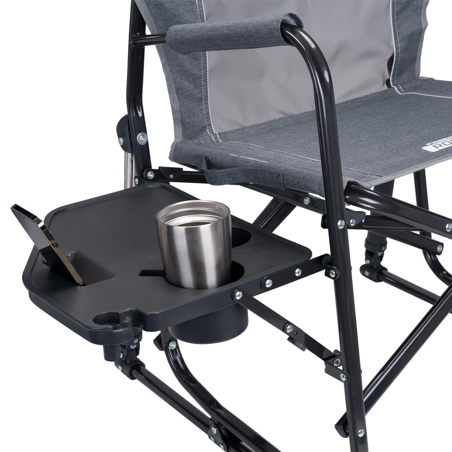GCI Outdoors - Freestyle Rocker w Side Table - Heathered Pewter