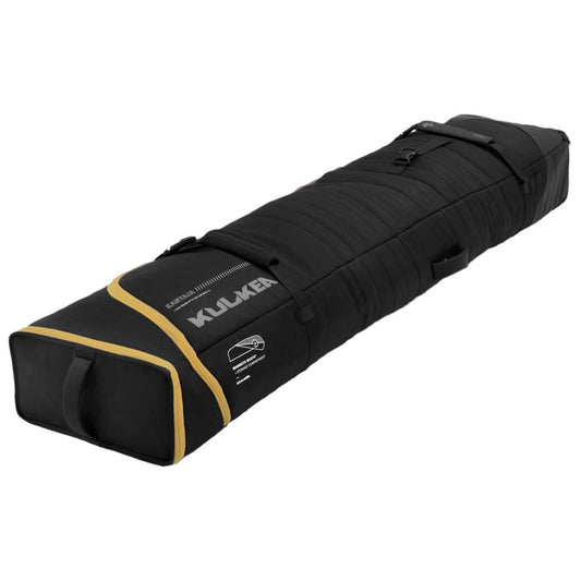 Kulkea - Kantaja Double Roller Ski Bag - Black Gold