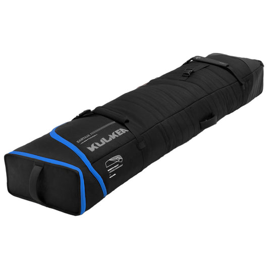 Kulkea - Kantaja Double Roller Ski Bag - Black Blue