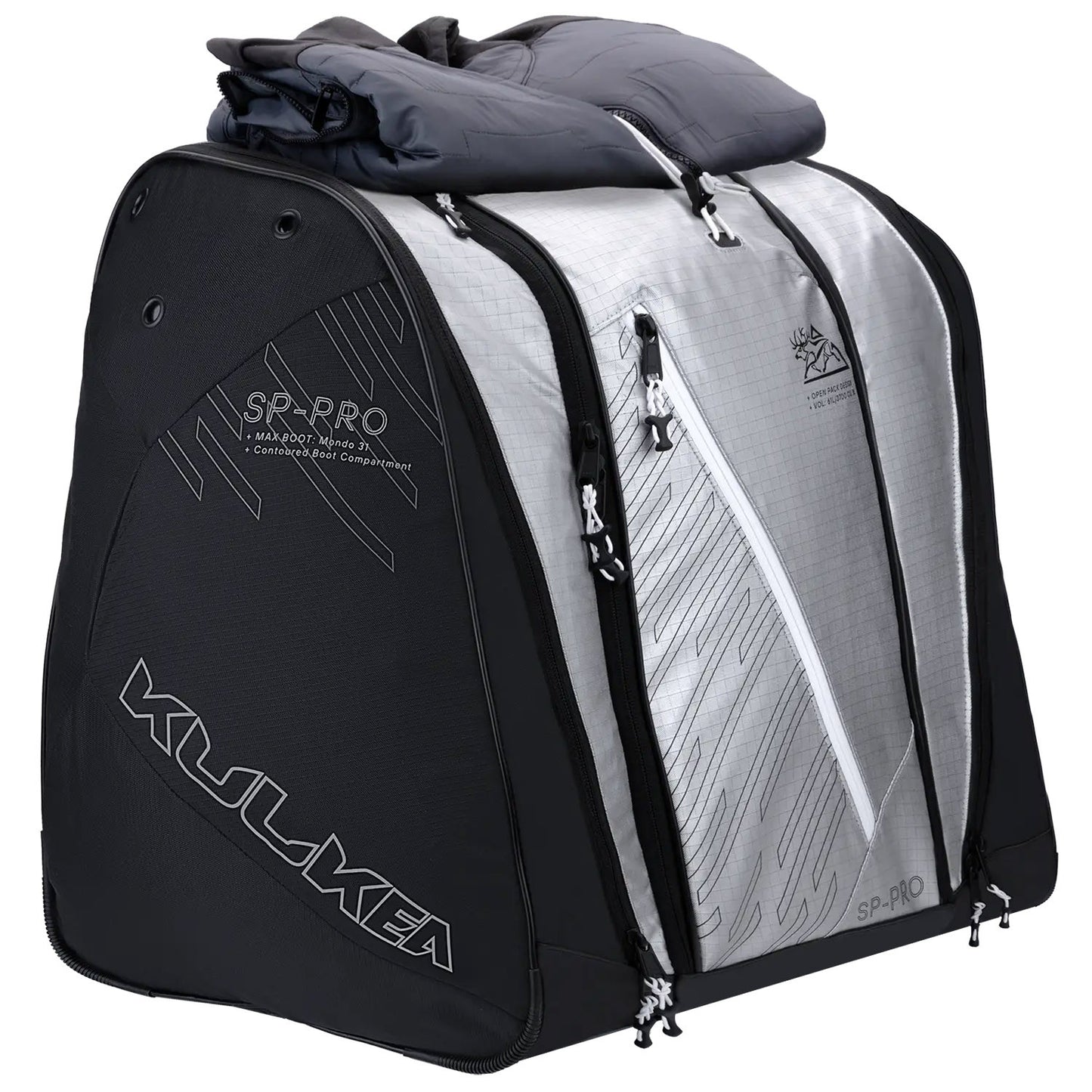 Kulkea - SP Pro Boot Bag - Silver Black White