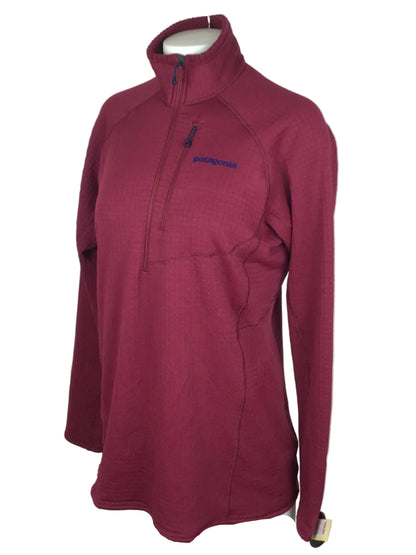 Patagonia Regulator Quarte Zip Wmn LG Berry