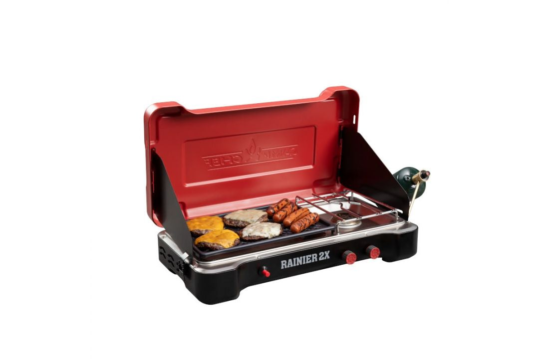 Camp Chef - Rainier 2 Burner with Griddle