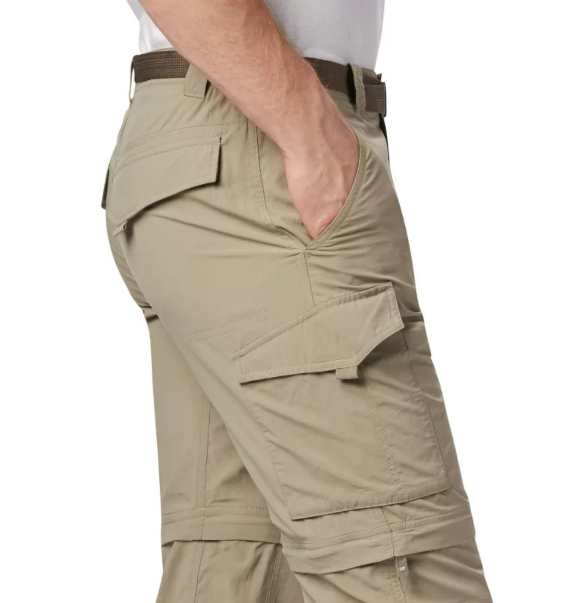 Columbia - Silver Ridge Convertible Pant - Gravel