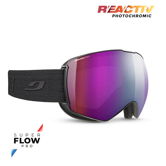 Julbo - Lightyear Goggle - Black; REACTIV 0 4 High Contrast