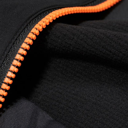 Mammut - Rime Light In Flex Vest - Men's - Black-White-Vibrant Orange