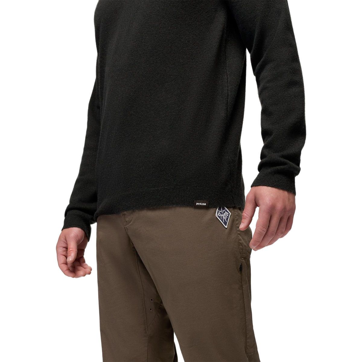 Prana - Three Falls Hooded Sweater - Black