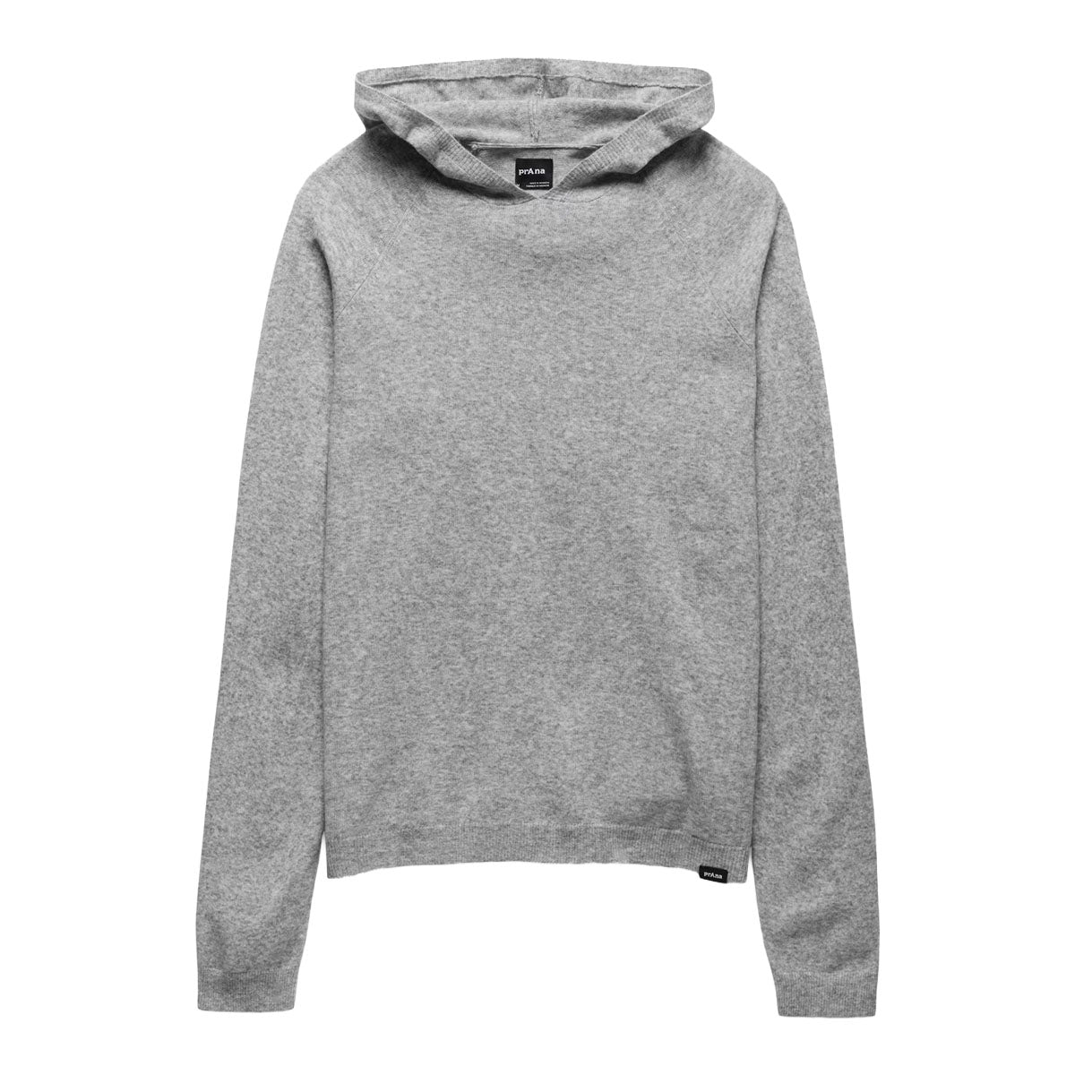 Prana - Three Falls Hooded Sweater - Heather Grey