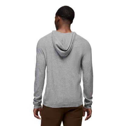 Prana - Three Falls Hooded Sweater - Heather Grey