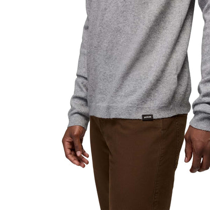 Prana - Three Falls Hooded Sweater - Heather Grey