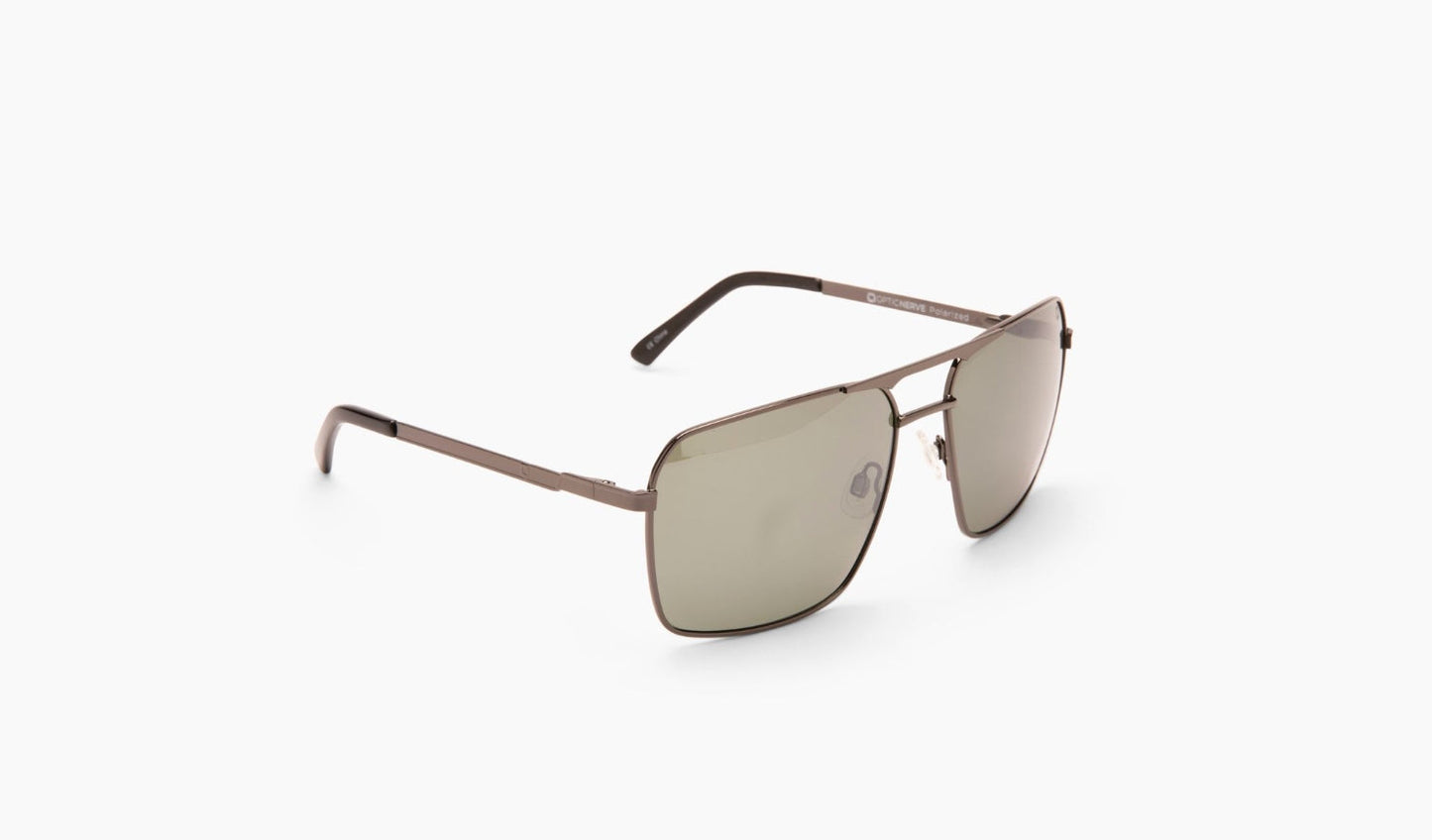 Optic Nerve - Dragoon - Shiny Gunmetal; Grey w/Silver Mirror