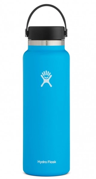 Hydro Flask - 40oz Wide Mouth Flex Cap - Black
