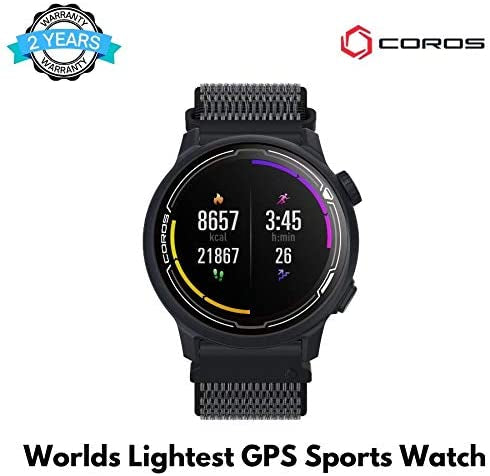Coros - Pace 2 GPS Sport Watch - Dark Navy/Nylon – Outdoor Gear