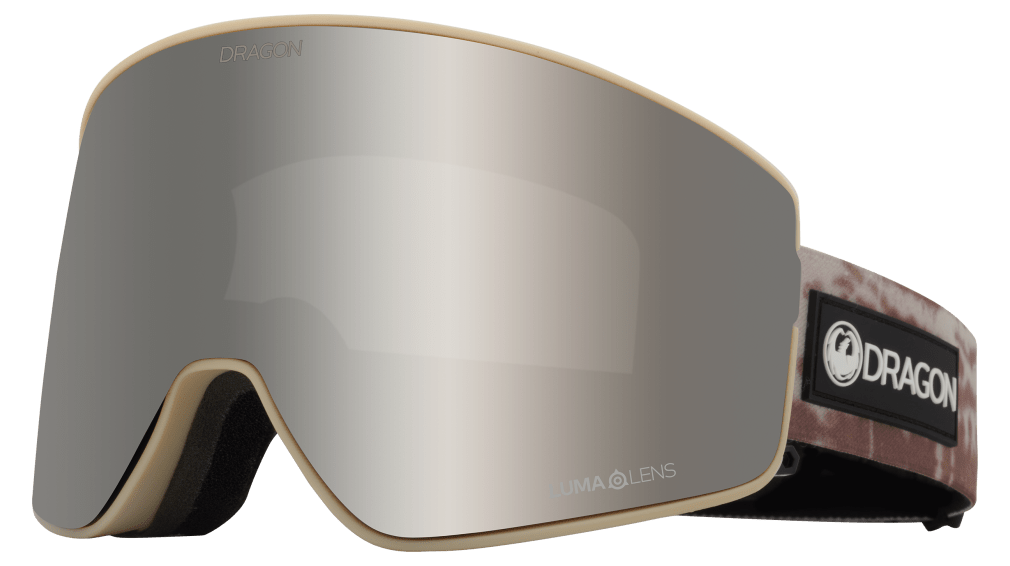Dragon Goggles - PXV2 with Bonus Lens - Wash; Silver Ion/Amber