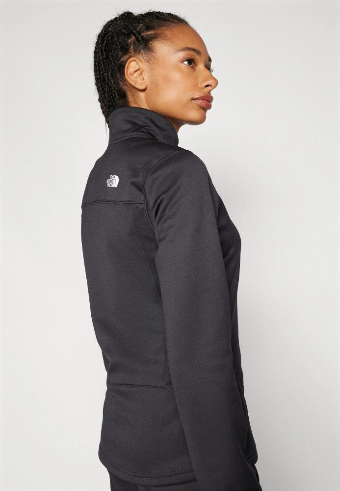 The North Face - Mistyescape 1/4 Zip Fleece - Women's - Tnf Black/Tnf Black