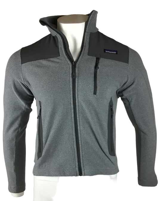 PATAGONIA HYBRID FLC JKT MEN XS GRY