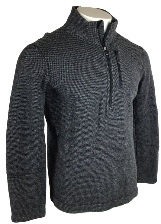 Smartwool Quarte Zip Sweater Men Md Grey